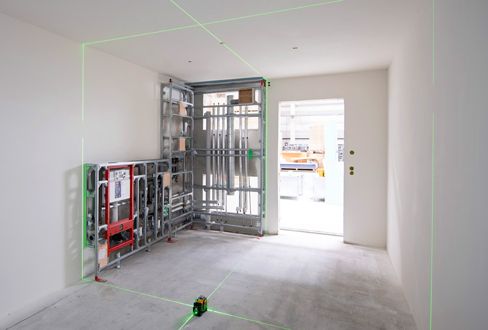 Das Bild zeigt die Installation von LechnerCube für die Study Aparts in Berlin Reinickendorf.